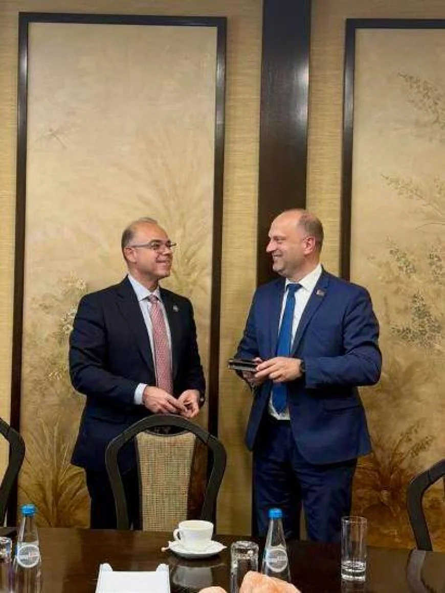 وزير الاستثمار يبحث مع وزير الاقتصاد البيلاروسي تعزيز الشراكات الاستثمارية والتجارية بين مصر وبيلاروسيا