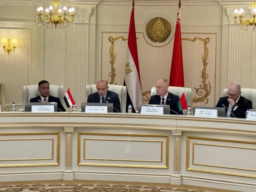 محمد فريد: مصر وبيلاروسيا تستهدفان بناء شراكة صناعية متكاملة وتوسيع التعاون الاستثماري والتجاري