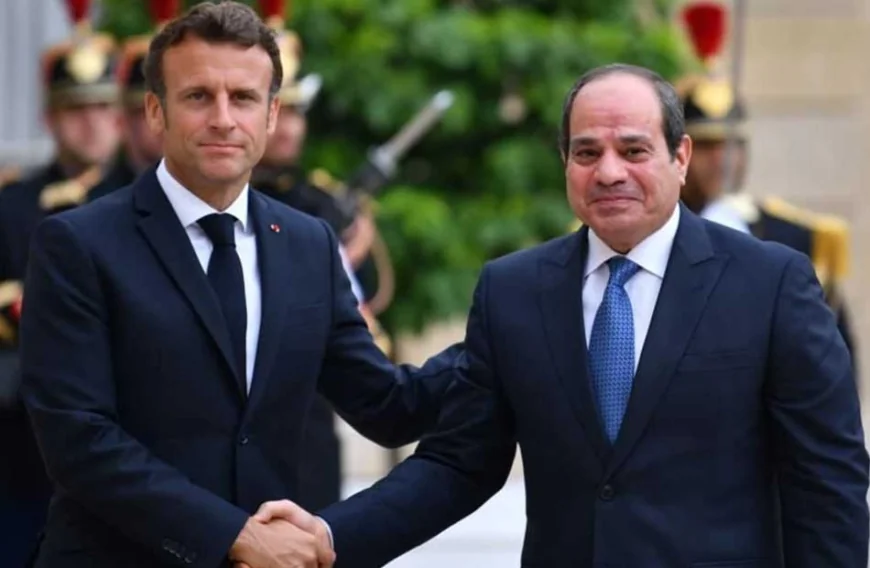 الرئيس السيسي يشهد افتتاح المقر الجديد لجامعة سنجور بمدينة برج العرب الجديدة بحضور الرئيس الفرنسي ماكرون