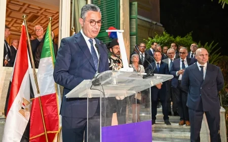 نيابة عن رئيس الوزراء.. وزير التموين يشارك في احتفال العيد الوطني لإيطاليا ويؤكد: نتطلع لشراكة موسعة في اللوجستيات والأمن الغذائي