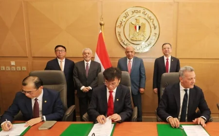وزير الكهرباء يشهد توقيع اتفاقيات لإنشاء محطتي تخزين طاقة بالبطاريات ومصنع لإنتاجها باستثمارات جديدة