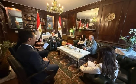 وزير الاستثمار يبحث مع شركة Pladis البريطانية خطط التوسع في مصر وزيادة الصادرات خلال زيارته إلى لندن