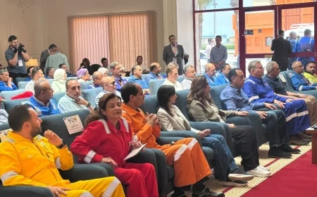 رئيس الوزراء يتفقد شركة رشيد للبترول بالبحيرة بحضور المهندس كريم بدوي