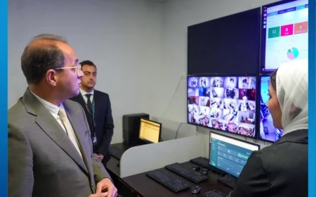 وزير المالية  يفتتح المركز المطور لبيانات «سلطة التصديق الإلكتروني الحكومية» لتعزيز الأمن السيبراني والتحول الرقمي
