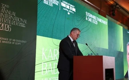 فوسفات مصر تعزز حضورها الإقليمي في مؤتمر الاتحاد العربي للأسمدة 2026