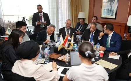 فوسفات مصر تبحث مع “شانهن” الصينية رفع تركيز خام أبو طرطور وتعزيز القيمة المضافة