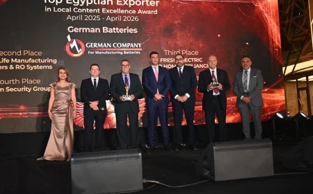 وزير الصناعة يشارك في حفل جوائز التميز في التصدير الهندسي EXXA