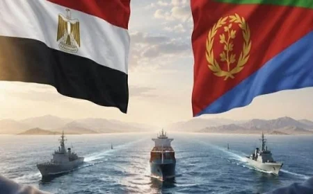 مصر وإريتريا توقعان اتفاقية للتعاون في النقل البحري وتعزيز الربط اللوجستي بالبحر الأحمر