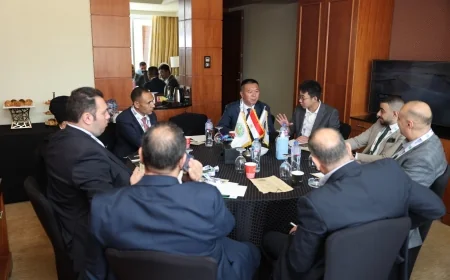 فوسفات مصر تبحث مع شركة جنان JINNAN مشروع إنتاج الفوسفور الأصفر من خام الفوسفات في الوادي الجديد