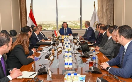 وزير التموين يبحث مع فودافون مصر دعم مشروع "كاري أون" وتطوير البنية التكنولوجية للمنافذ التموينية
