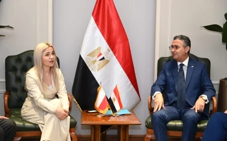 وزير التموين يبحث مع نائبة وزير الزراعة البولندية  تعزيز التعاون في الأمن الغذائي وزيادة واردات القمح