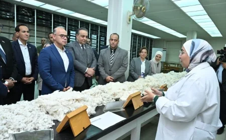 وزير الاستثمار يبحث تطوير هيئة التحكيم واختبارات القطن لتعزيز التنافسية والتحول الرقمي