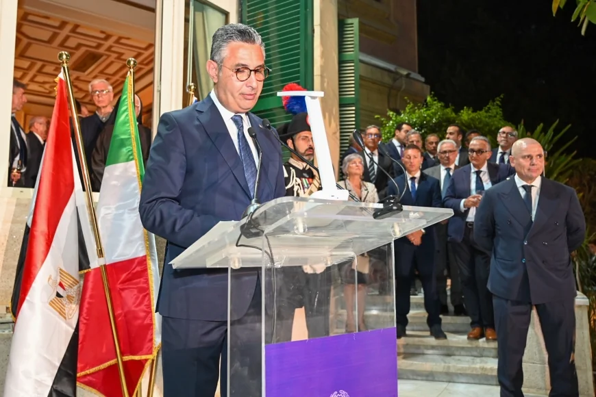 نيابة عن رئيس الوزراء.. وزير التموين يشارك في احتفال العيد الوطني لإيطاليا ويؤكد: نتطلع لشراكة موسعة في اللوجستيات والأمن الغذائي