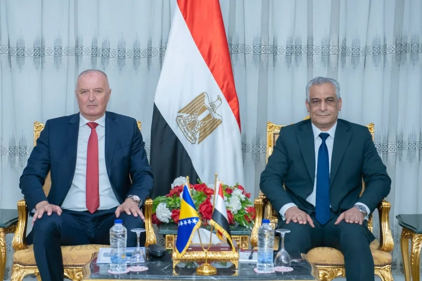 وزارة الإنتاج الحربي تبحث مع البوسنة والهرسك تعزيز التعاون في الصناعات الدفاعية والتصنيع المشترك