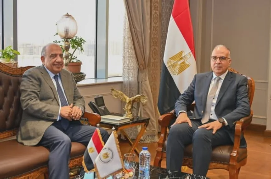 وزيرا الري والكهرباء يبحثان التوسع في استخدام الطاقة الشمسية بمحطات الرفع لدعم التحول الأخضر