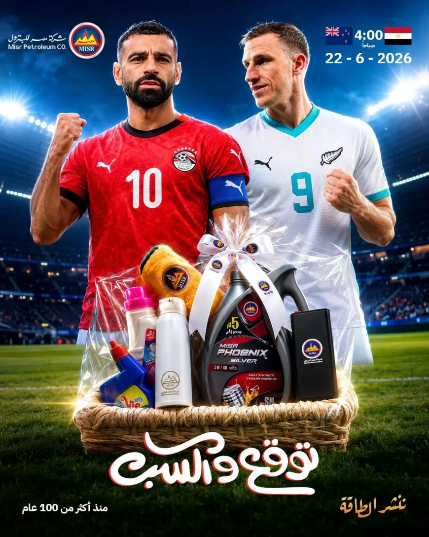 توقع واكسب مع مصر للبترول.. حملة تفاعلية جديدة لدعم منتخب مصر في كأس العالم بجوائز قيمة