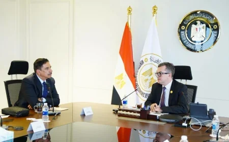وزير التخطيط يبحث مع “موانئ دبي العالمية” تعزيز الشراكة اللوجستية وتطوير الموانئ ضمن رؤية مصر 2030