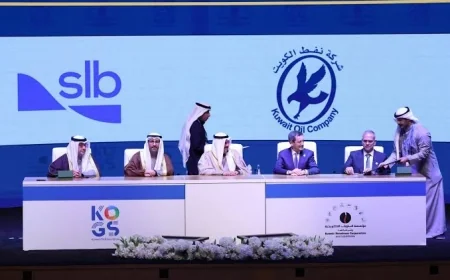 شركة نفط الكويت توقع عقدًا لمدة 7 سنوات مع SLB لتعزيز التحول الرقمي وابتكارات قطاع الطاقة