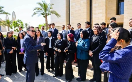 وزير التخطيط يؤكد: بناء الإنسان محور خطة التنمية 2026/2027 خلال لقائه طلاب البرنامج التدريبي الصيفي