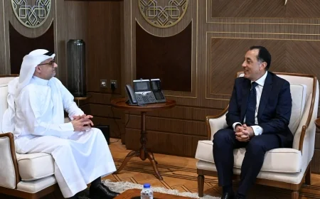 رئيس الوزراء يتابع تنفيذ مشروعات رأس الحكمة مع رئيس مجلس إدارة «مدن القابضة» الإماراتية