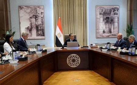 مصر و«ميرسك» تبحثان تعزيز النقل البحري والخدمات اللوجستية وعودة التجارة عبر قناة السويس