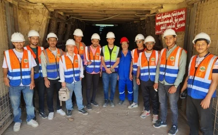 فوسفات مصر تختتم المرحلة الأولى من التدريب الصيفي لـ30 طالبًا.. وتستهدف تأهيل 150 طالبًا حتى سبتمبر