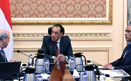 رئيس الوزراء يتابع مشروع مبنى الركاب (4) بمطار القاهرة الدولي لرفع الطاقة الاستيعابية