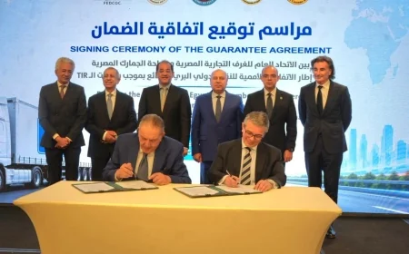 مصر تطبق نظام «التير» لتبسيط النقل الدولي البري وتعزيز تجارة الترانزيت