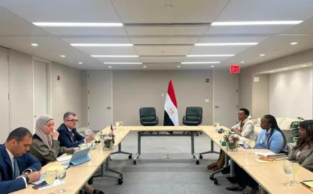 وزير التخطيط يبحث مع ميثاق الأمم المتحدة العالمي دعم الشركات الناشئة وتعزيز دور القطاع الخاص