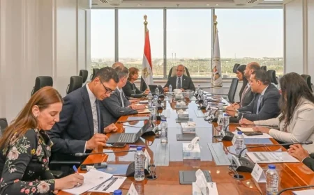 وزير الاستثمار يبحث مع بنك أوف نيويورك تطوير أدوات التمويل الدولية وتعزيز وصول الشركات المصرية للأسواق