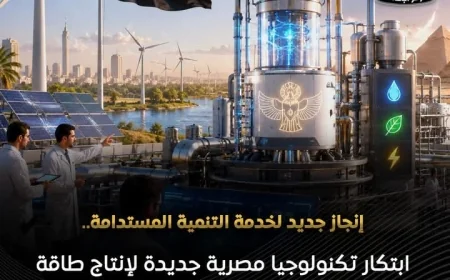 براءة اختراع مصرية لتطوير أغشية عالية الكفاءة لخلايا الوقود تدعم إنتاج الطاقة النظيفة