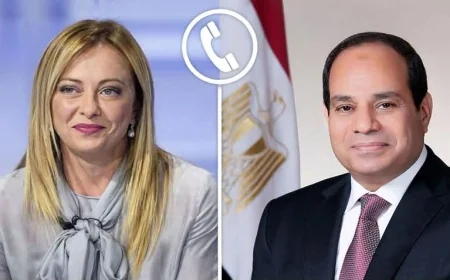 الرئيس السيسي ورئيسة وزراء إيطاليا يبحثان تعزيز العلاقات الثنائية وزيادة الاستثمارات والتنسيق بشأن القضايا الإقليمية