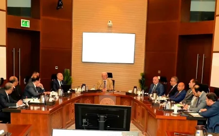 نائب رئيس الوزراء للشؤون الاقتصادية يتابع أداء القابضة للصناعات المعدنية ويؤكد تسريع التطوير وتعزيز التصنيع