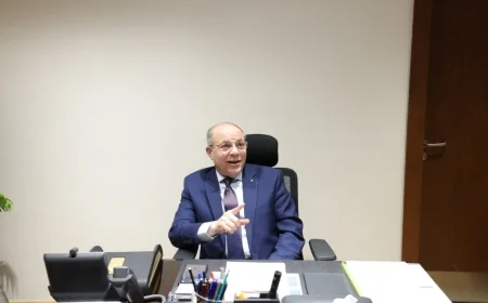 نائب وزير النقل: ميناء دمياط قادر على استقبال جميع الشحنات ويدعم منظومة النقل متعدد الوسائط