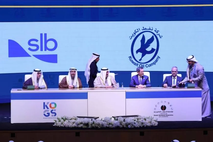 شركة نفط الكويت توقع عقدًا لمدة 7 سنوات مع SLB لتعزيز التحول الرقمي وابتكارات قطاع الطاقة