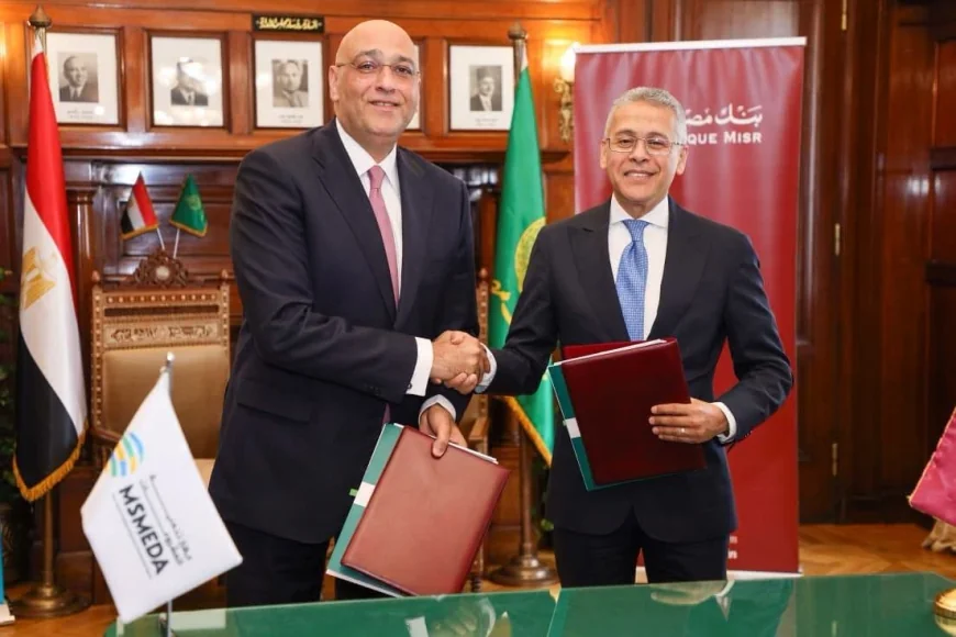 جهاز تنمية المشروعات وبنك مصر يوقعان عقدًا بقيمة 500 مليون جنيه لدعم 2500 مشروع