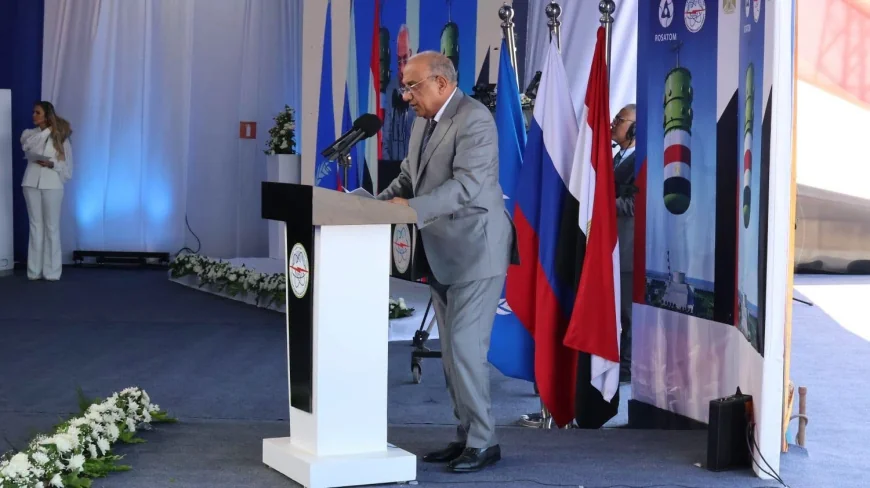 المحطة النووية بالضبعة تتقدم بخطوة جديدة مع تركيب وعاء ضغط المفاعل للوحدة الثانية واستثمارات للكهرباء