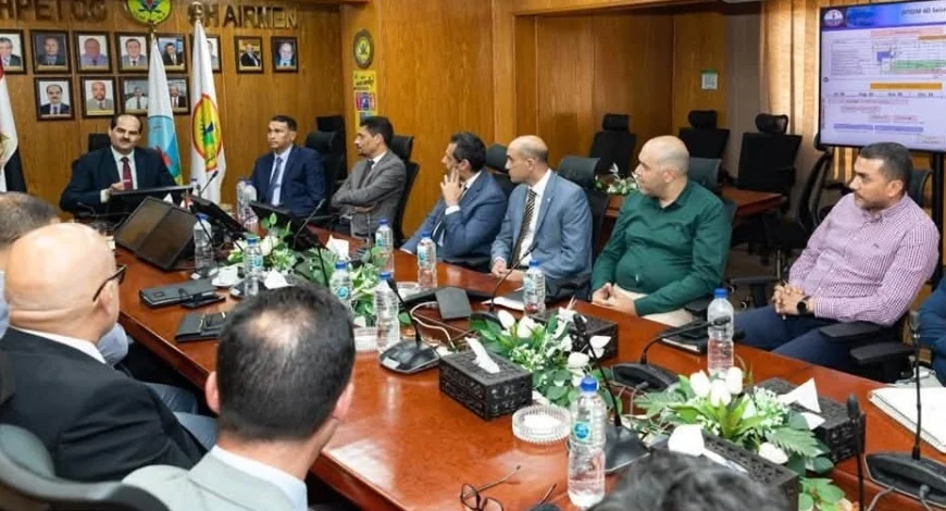 رئيس إيجاس يتابع خطط زيادة إنتاج الغاز بشركة البرلس.. مشروعات جديدة تضيف أكثر من 220 مليون يوميًا