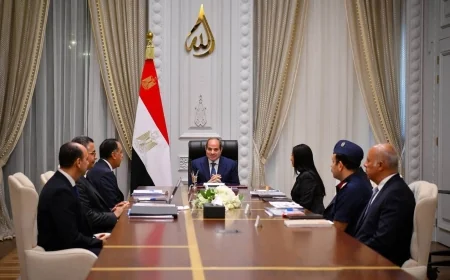 الرئيس السيسي يتابع منظومة الأمن الغذائي ويوجه بتعزيز المخزون الاستراتيجي وتطوير منظومة الدعم والحماية الاجتماعية