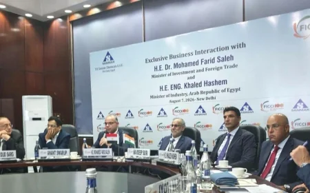 الشركات الهندية تتوسع في مصر.. وزير الصناعة يبحث فرص التصنيع ونقل التكنولوجيا وزيادة الصادرات