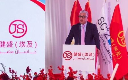 117 مليون دولار و6 آلاف فرصة عمل.. «جاسان جروب» تبدأ مشروعها بالقنطرة غرب