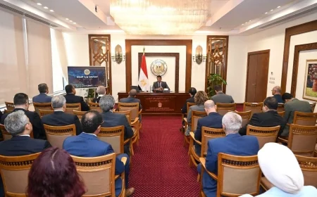 وزير الصناعة يستعرض استراتيجية الصناعة المصرية 2030 أمام رؤساء البعثات الدبلوماسية بالخارج