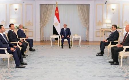 الرئيس السيسي يستقبل خليفة حفتر ويؤكد دعم مصر لوحدة ليبيا وتوحيد مؤسساتها وإجراء الانتخابات