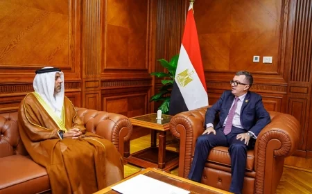 مصر والإمارات تبحثان تعزيز التعاون الاقتصادي وتوسع شركات بنك الاستثمار القومي في سوق المدفوعات الإلكترونية