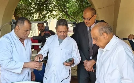 وزير الكهرباء يتفقد مركز البحوث النووية بأنشاص ويستعرض مشروعات تركيز الفوسفات وتحلية المياه