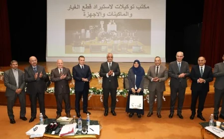 وزير الإنتاج الحربي يبحث تحويل مخرجات التدريب إلى مشروعات تدعم التطوير والتصنيع المحلي