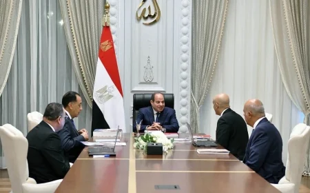 الرئيس السيسي يوجه بتطبيق الحد الأدنى للأجور في المدارس وتعزيز حوكمة المصروفات الدراسية