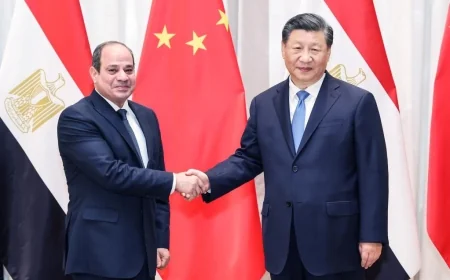 الرئيس الصيني شي جين بينج يزور مصر خلال أيام.. مباحثات مرتقبة مع الرئيس السيسي لتعزيز الشراكة الاستراتيجية