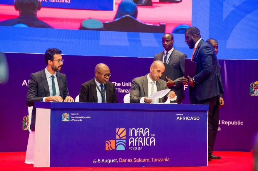 طاقة عربية وAfrica50 توقعان اتفاقية لبيع الغاز لمشروع أول منشأة غاز طبيعي مسال صغير في تنزانيا