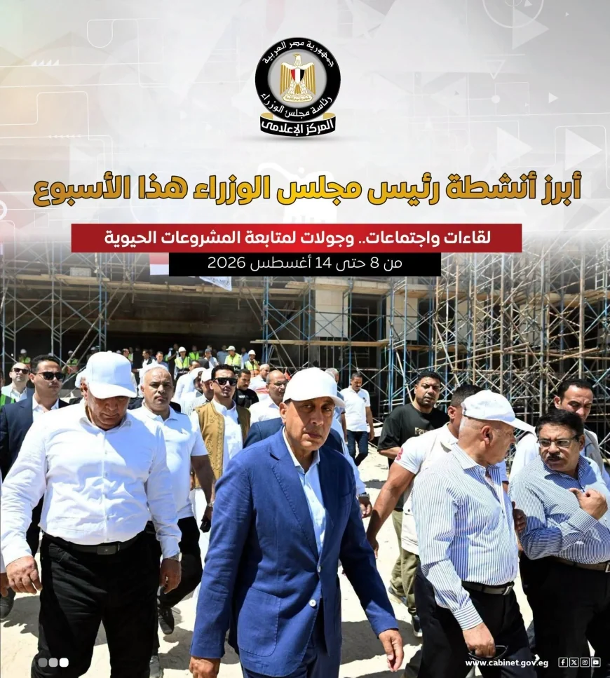 رئيس الوزراء في أسبوع.. جولات بمطروح والغربية و6 اتفاقيات لتطوير مراكز الشباب